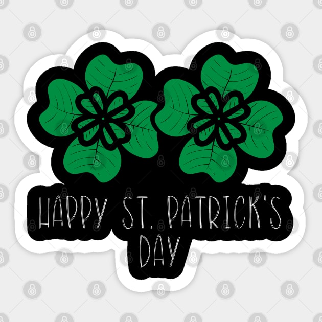 Happy St Patrick’s Day | Luck of the Irish Sticker by DancingDolphinCrafts